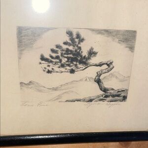 Lone Pine Art Print